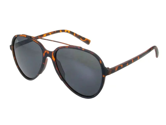 Goodlookers Sunglasses Polarised 'Cruise' Matt Tortoiseshell