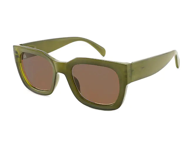 Goodlookers Reading Sunglasses 'Jordan' Olive