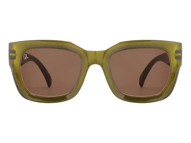 Goodlookers Reading Sunglasses 'Jordan' Olive