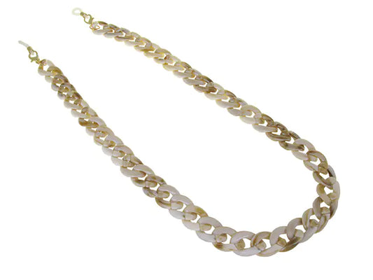 Glasses Chain 'Flat Chunky' in Beach 