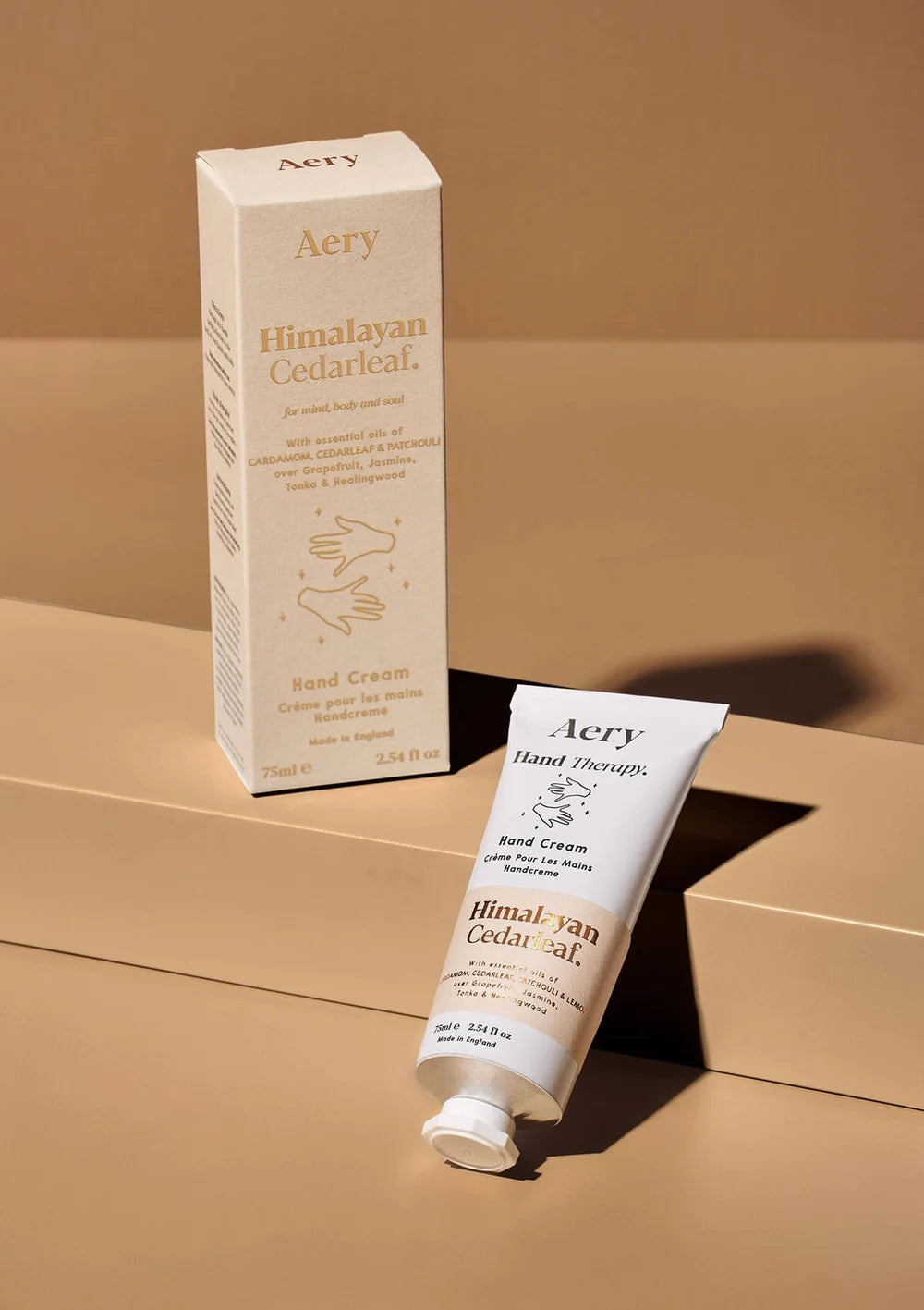 Aery Himalayan Cedarwood Hand Cream - Cedar Patchouli and Lemon