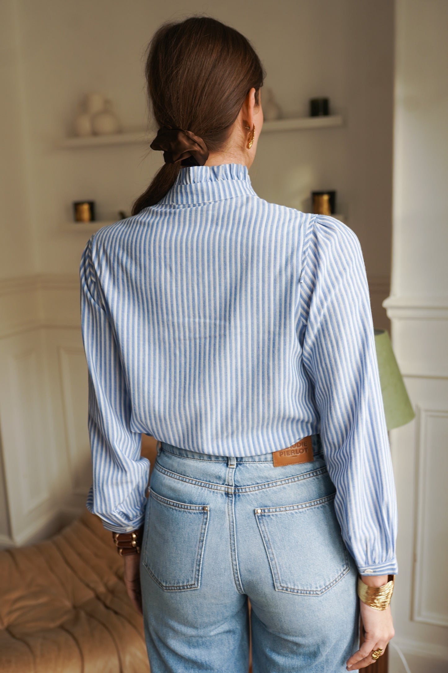 Adeline Stripe Detail Blouse