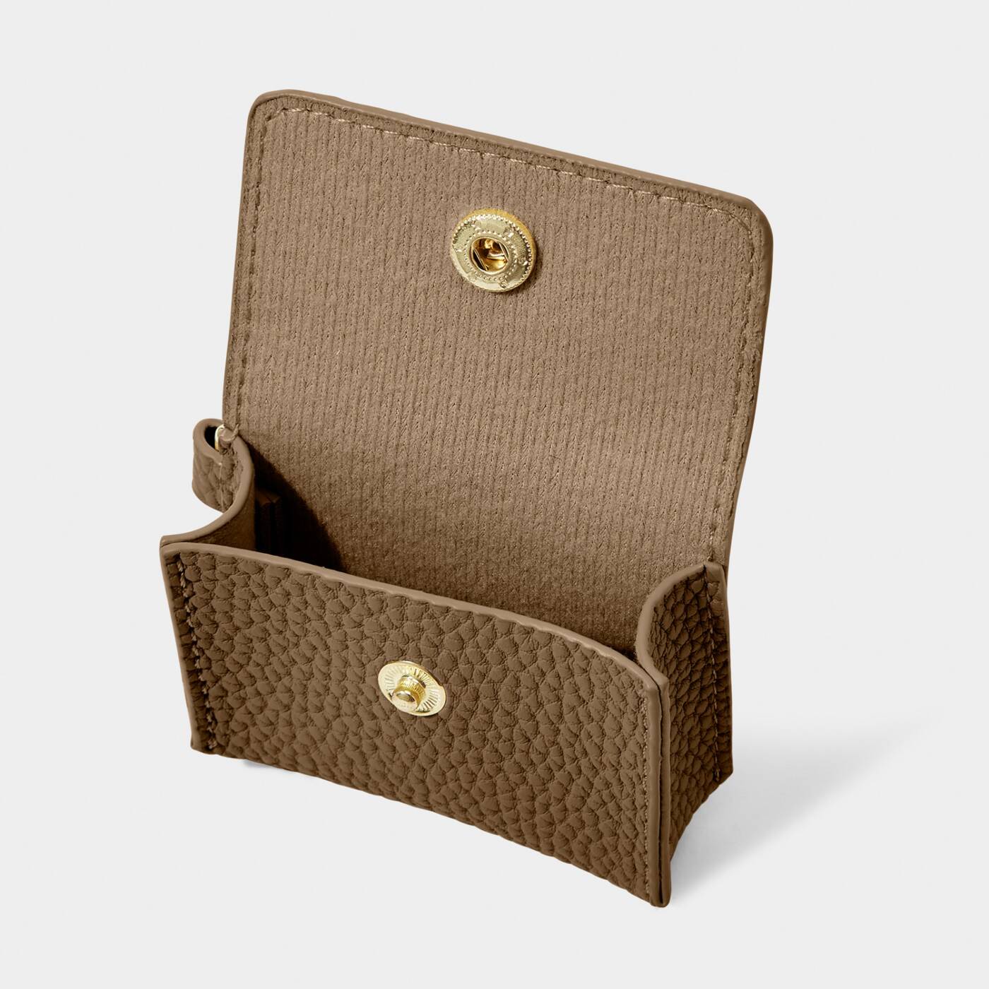 Katie Loxton Evie Clip On Airpod Case in Mink