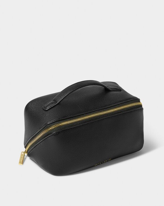 Katie Loxton Medium Make Up/ Wash Bag in Black