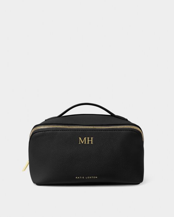 Katie Loxton Medium Make Up/ Wash Bag in Black