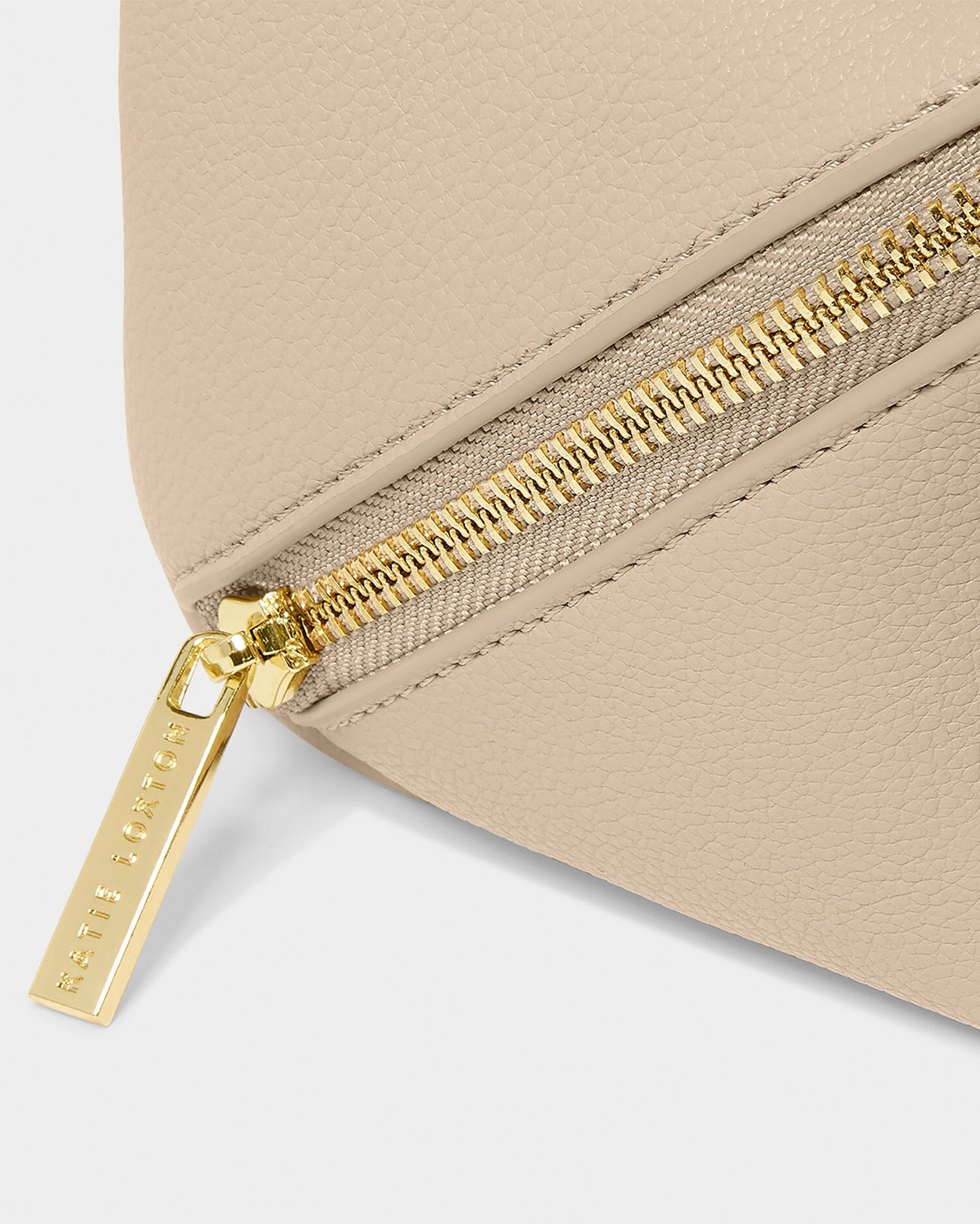 Katie Loxton Medium Make Up/ Wash Bag in Light Taupe