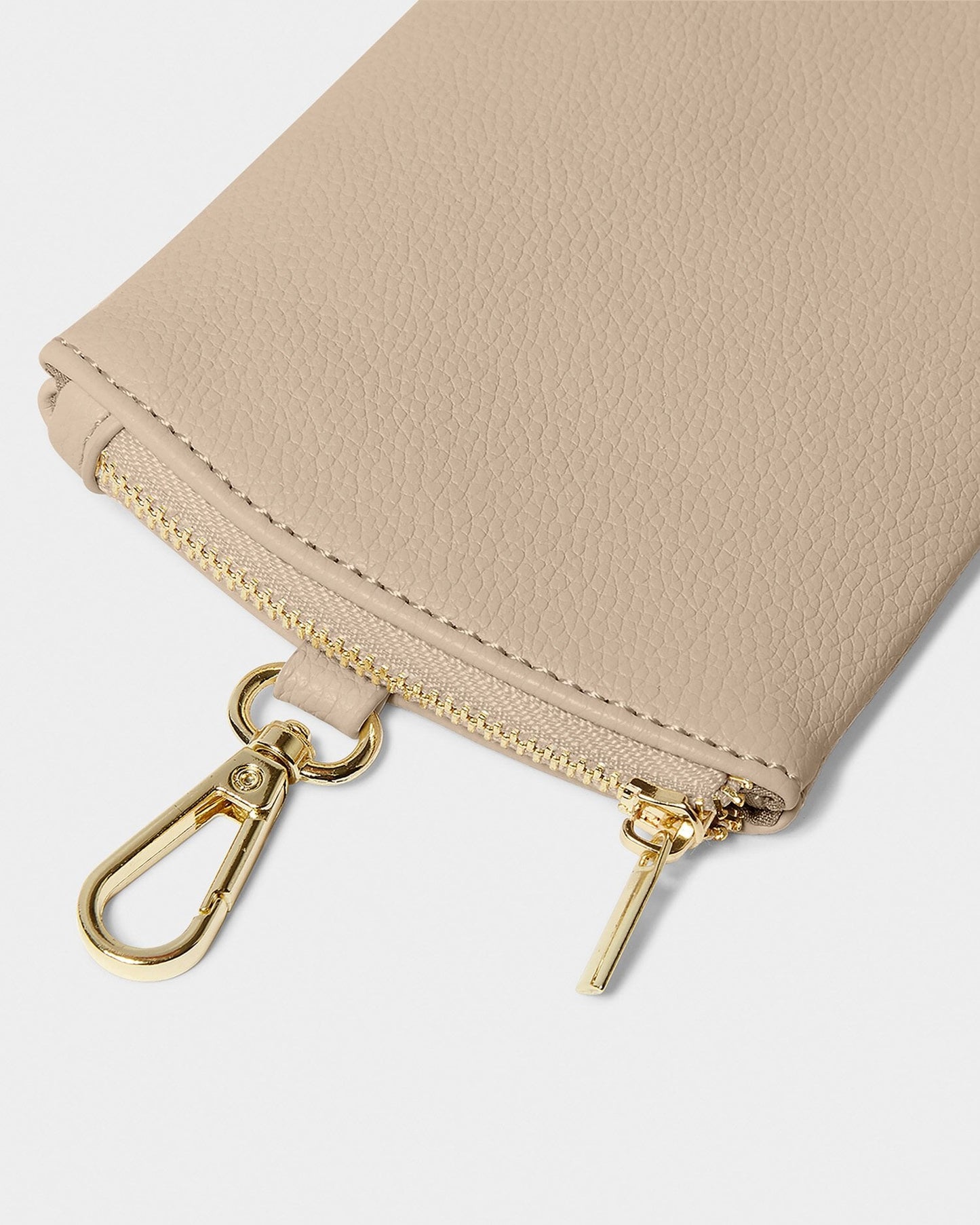 Katie Loxton Clip On Sunglasses Case in Light Taupe