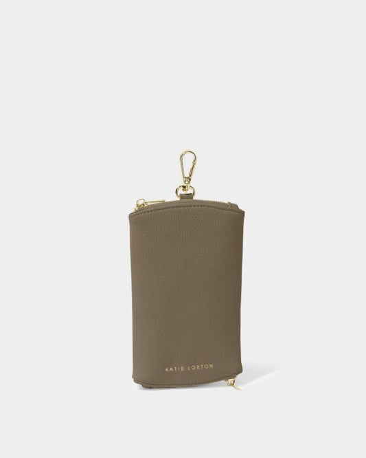 Katie Loxton Clip-On Sunglasses Case in Mink