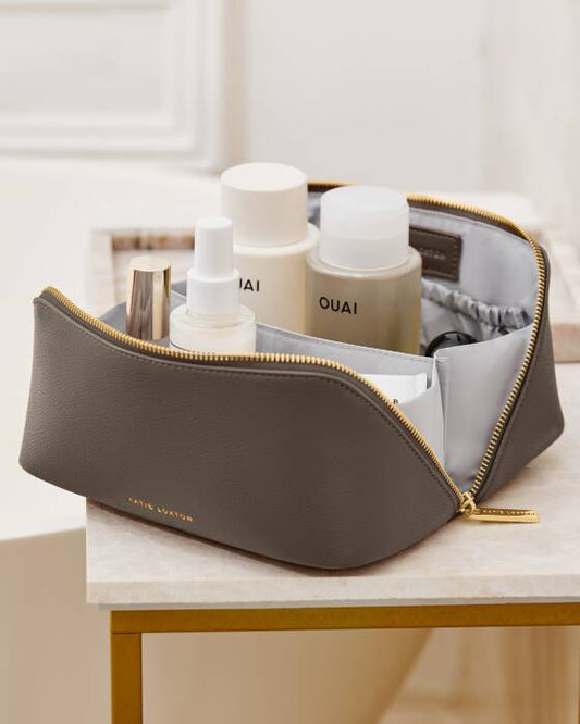 Katie Loxton Medium Makeup Bag in Mink