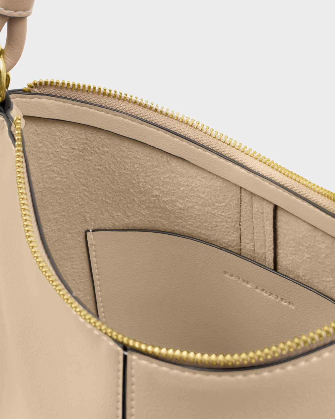 Katie Loxton Hallie Satchel Bag in Light Taupe