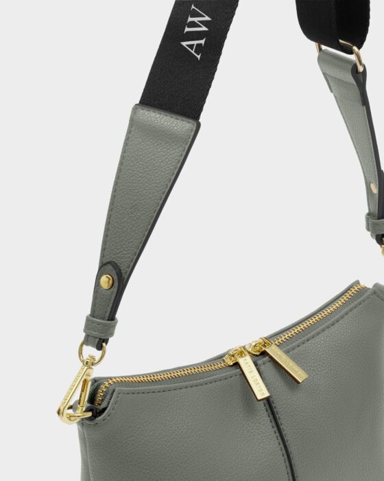 Katie Loxton Laila Crossbody Bag in Graphite Green