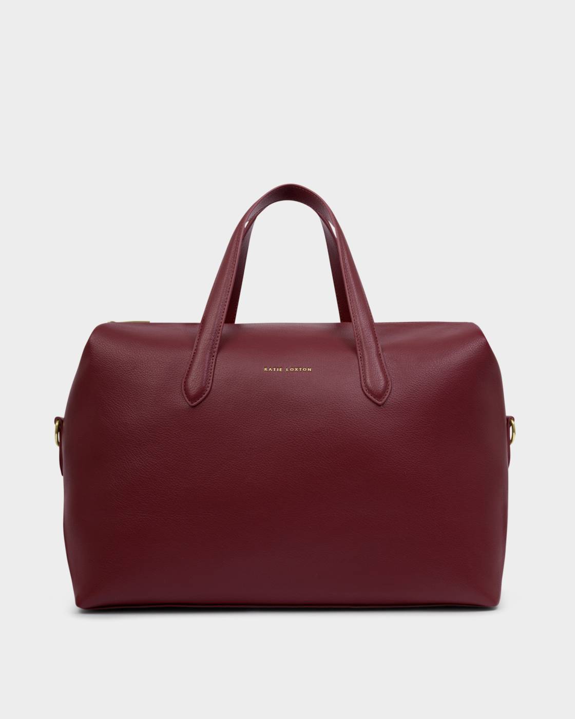 Katie Loxton Milan Cabin Bag in Cherry