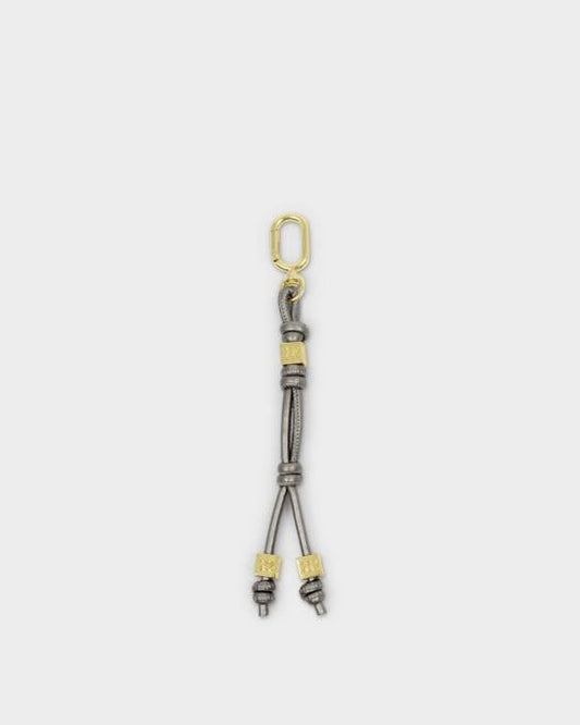 Katie Loxton Gia Bag Charm Keyring in Pewter