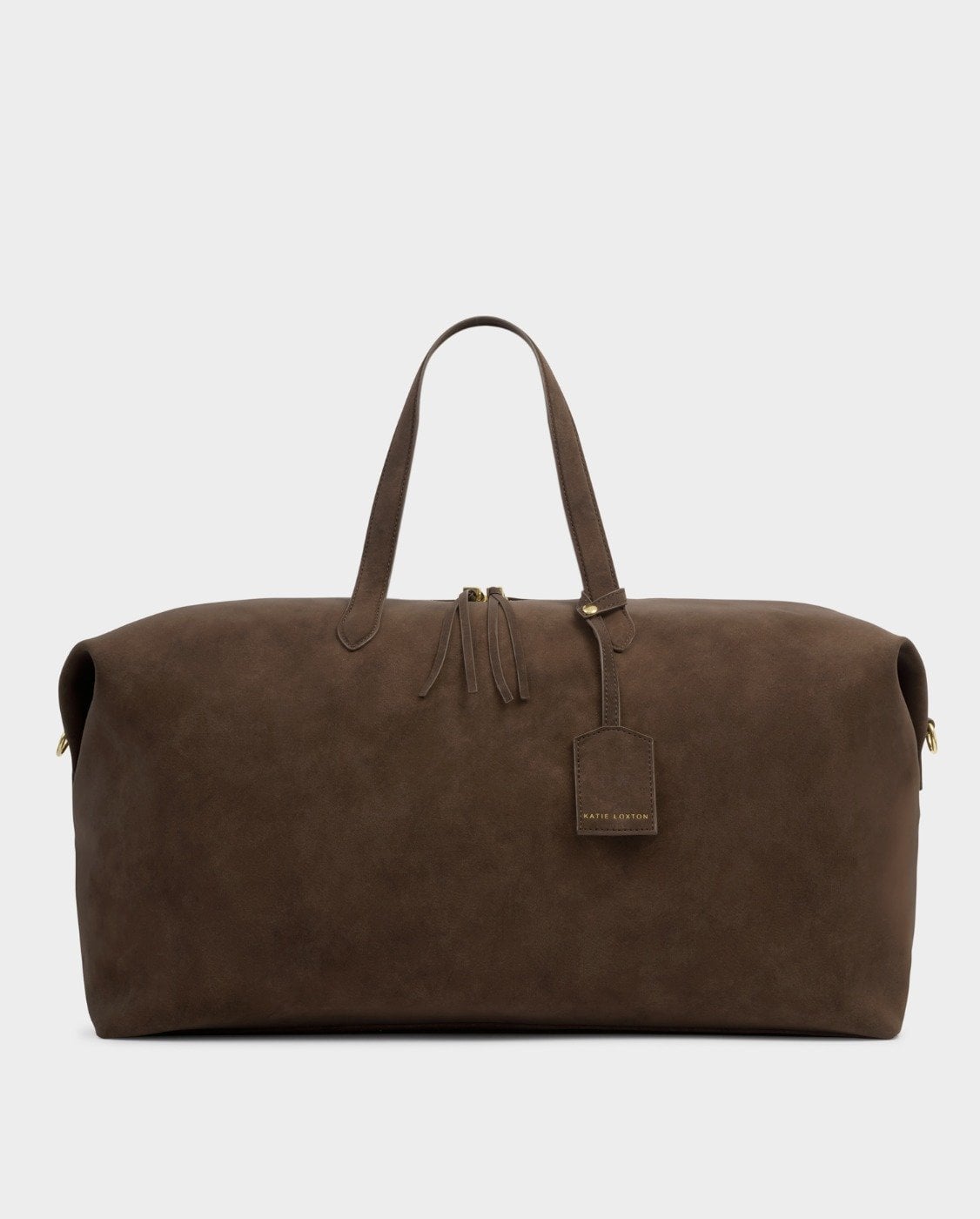 Katie Loxton Soho Weekend Bag in Chocolate Washed Suedette