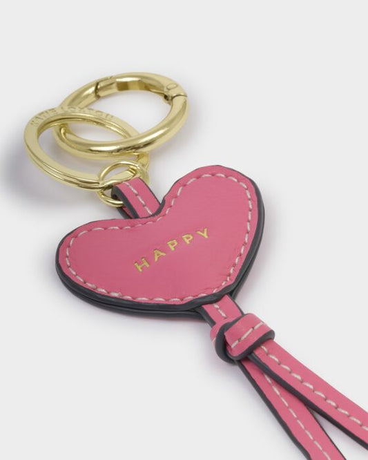 Heart Bag Charm Keyring