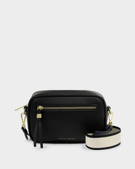 Katie Loxton Lottie Crossbody Bag in Black
