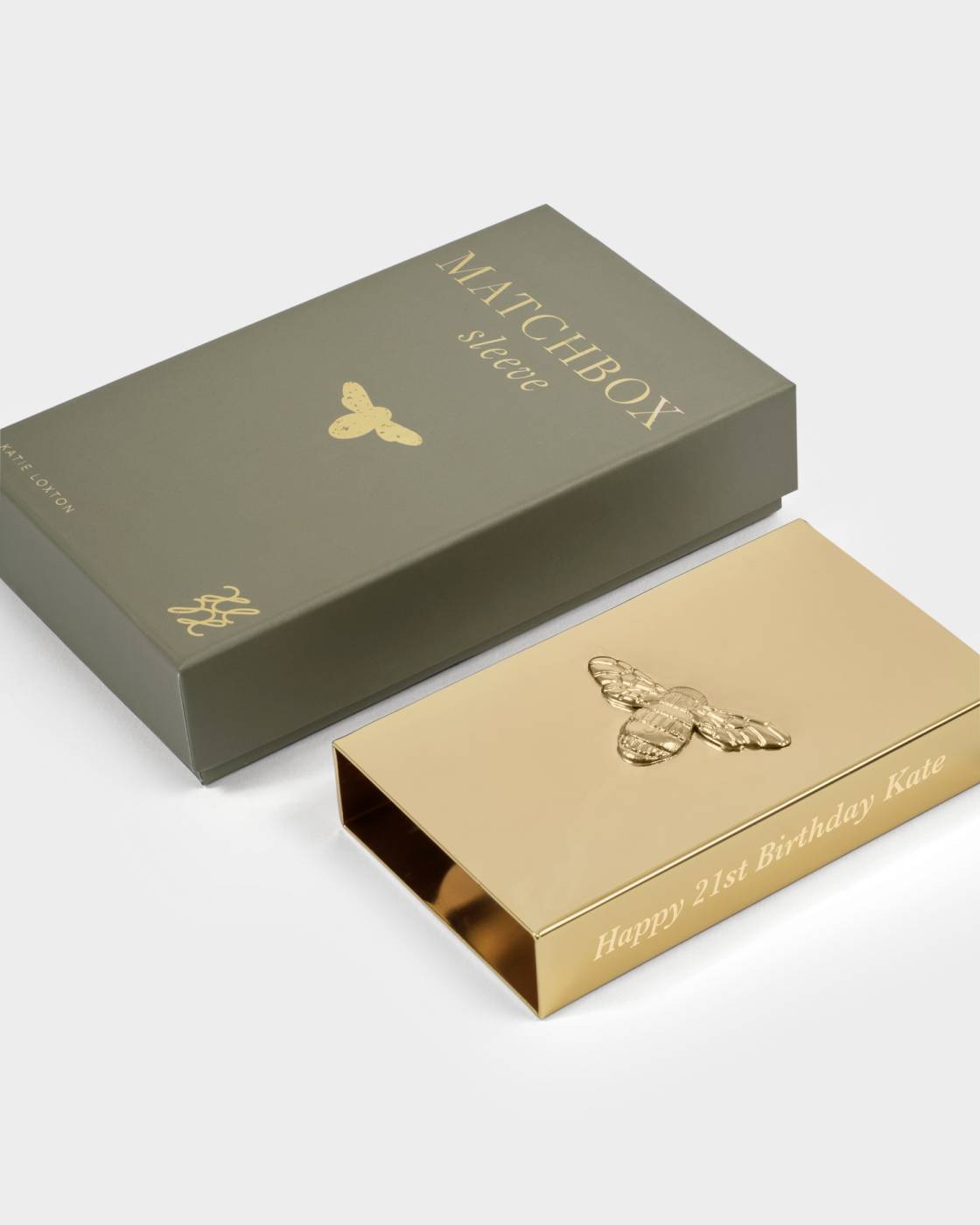 Katie Loxton Metal Bee Matchbox Sleeve