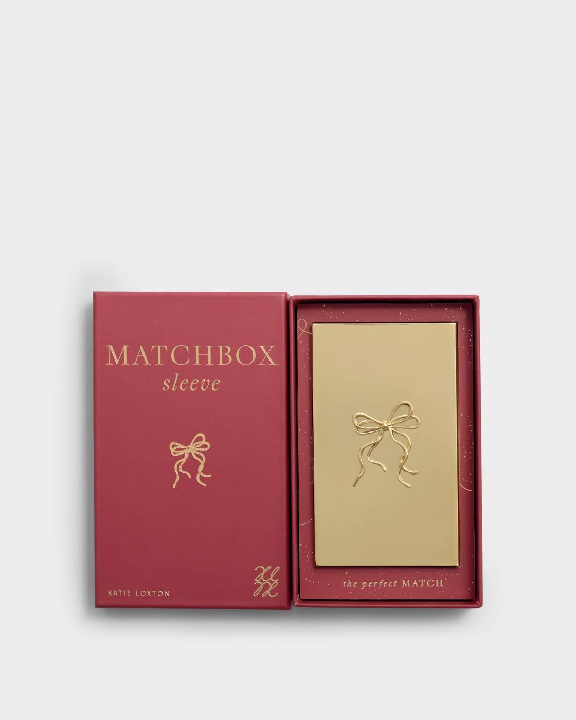 Katie Loxton Metal Bow Matchbox Sleeve