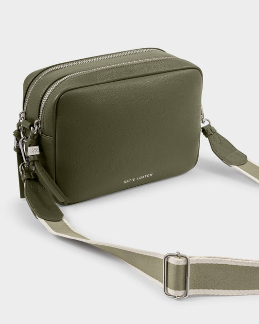 Katie Loxton Lottie Large Crossbody Bag in Khaki