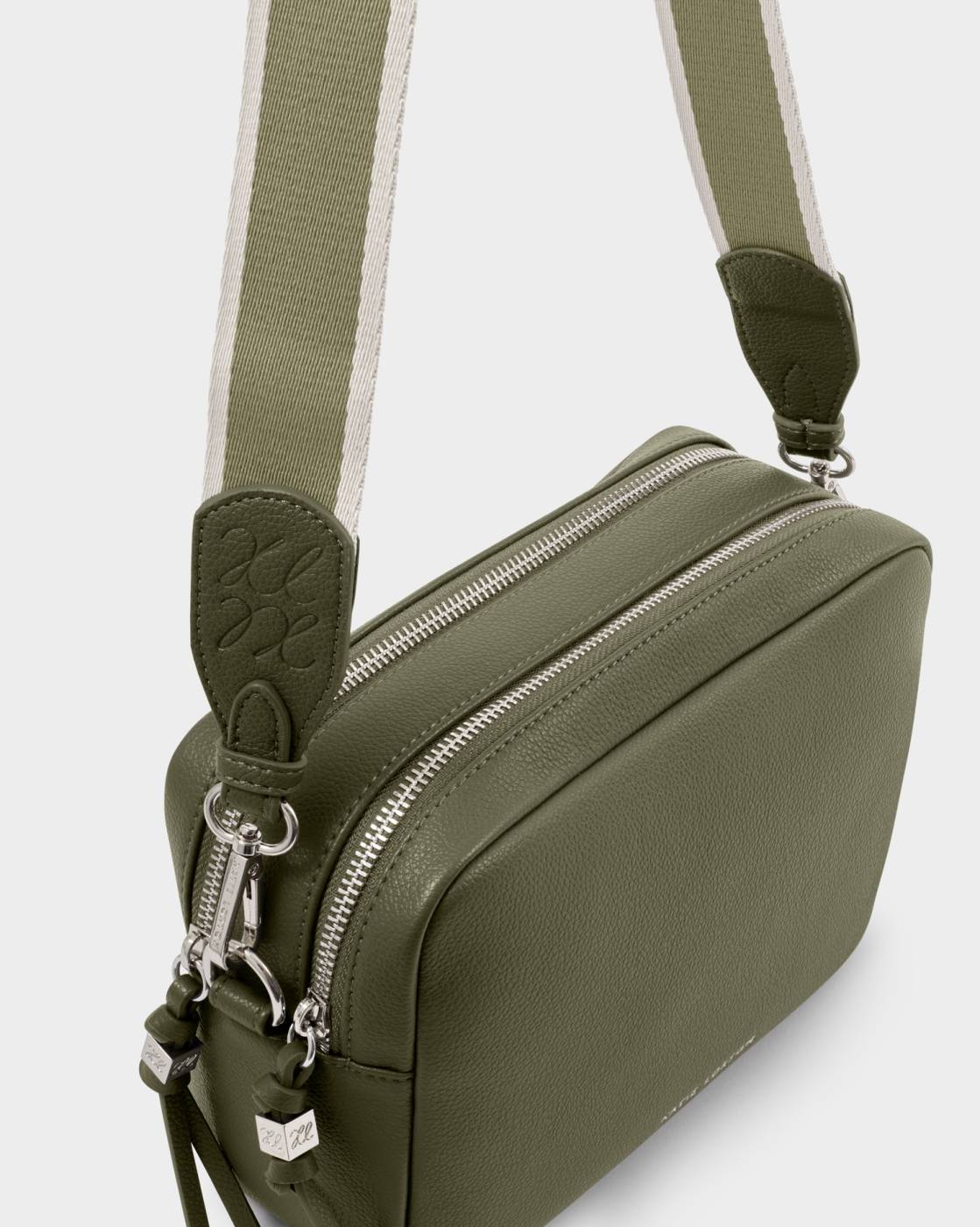 Katie Loxton Lottie Large Crossbody Bag in Khaki