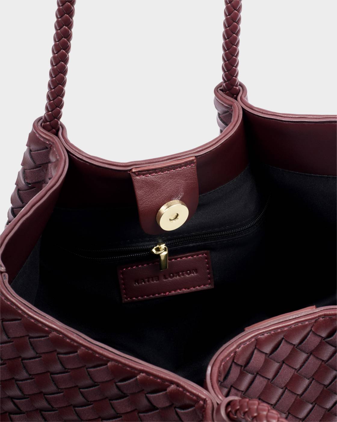 Katie Loxton Nova Small Shoulder Tote in Cherry