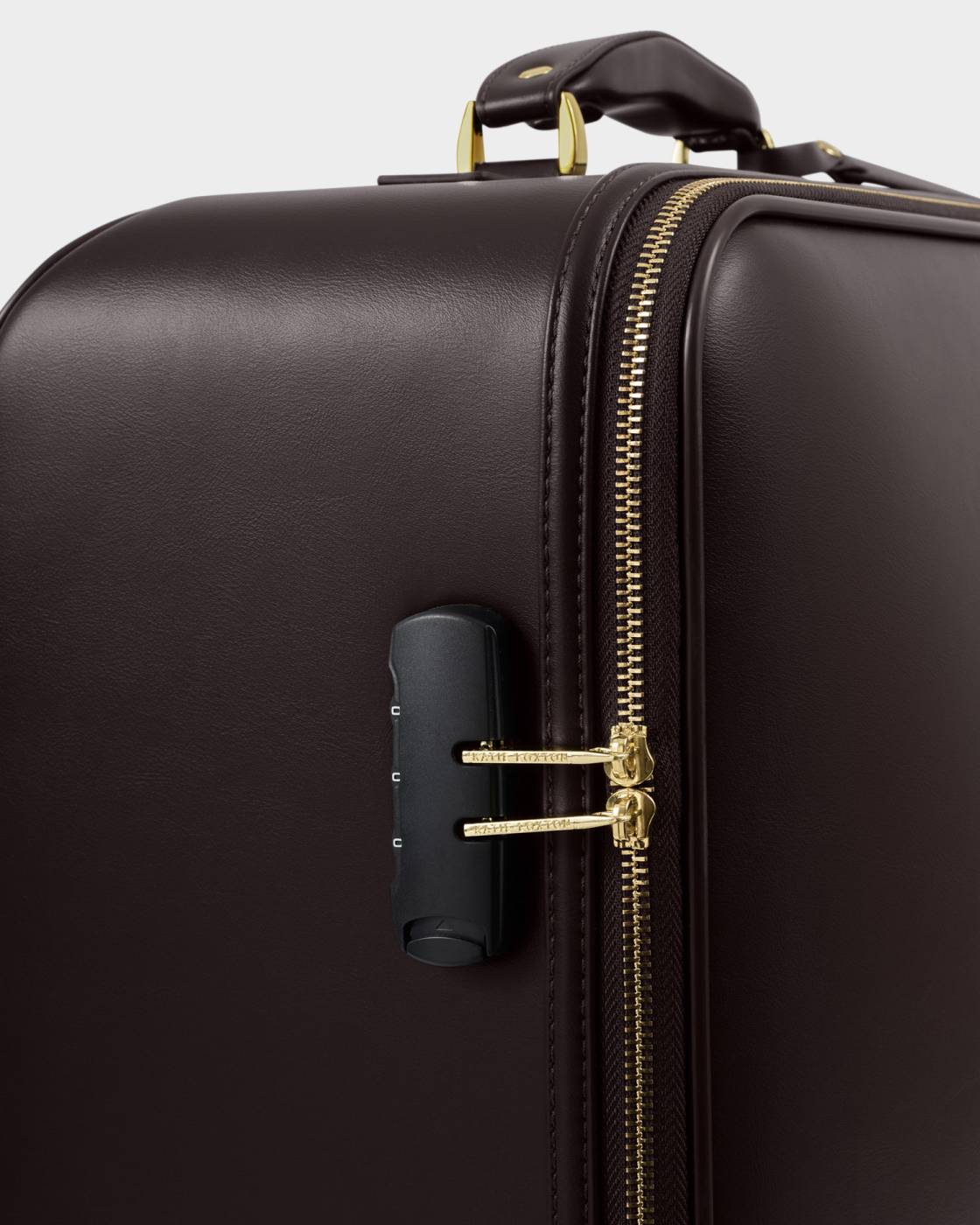 Katie Loxton Oxford Cabin Suitcase in Bitter Chocolate