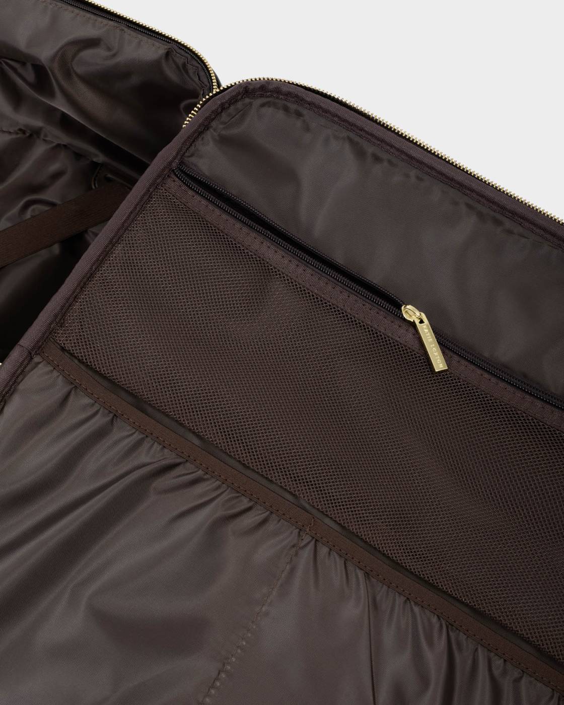 Katie Loxton Oxford Cabin Suitcase in Bitter Chocolate