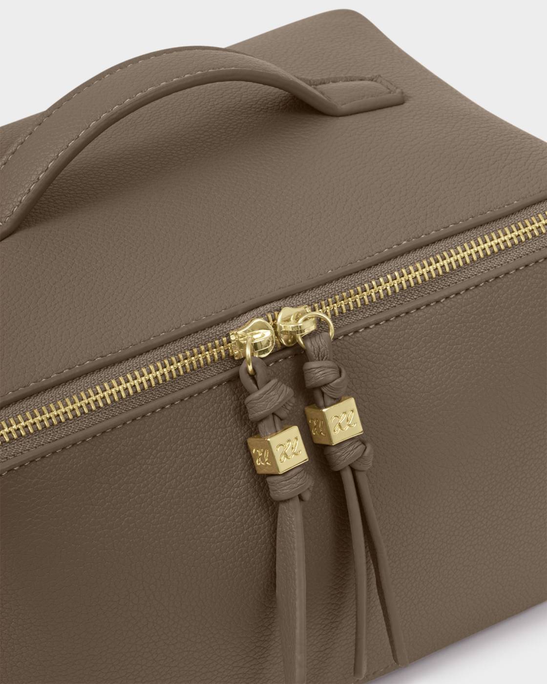 Katie Loxton Soho Large Makeup & Wash Bag in Mink