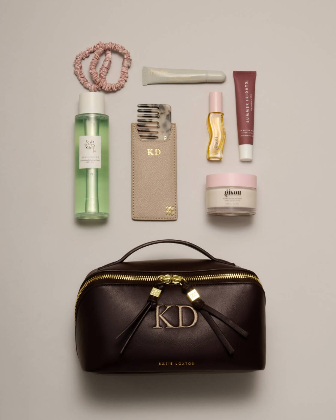 Katie Loxton Soho Medium Make Up & Wash Bag in Soho Medium Makeup & Wash Bag