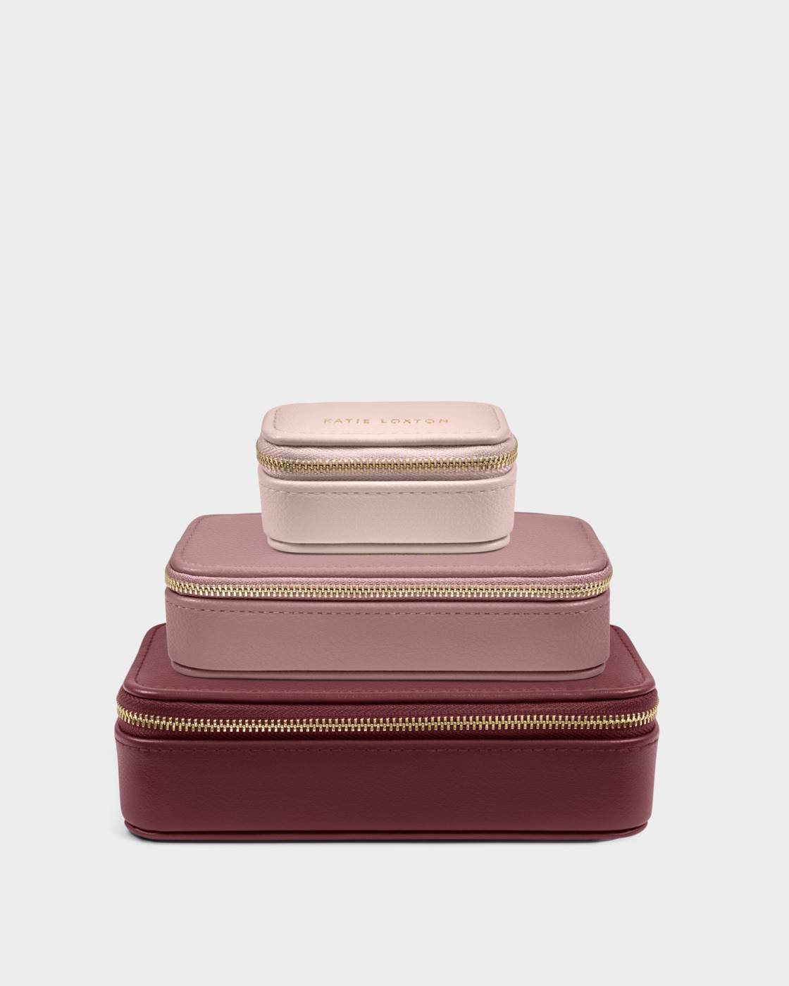 Katie Loxton Classic Jewellery Box in Cherry