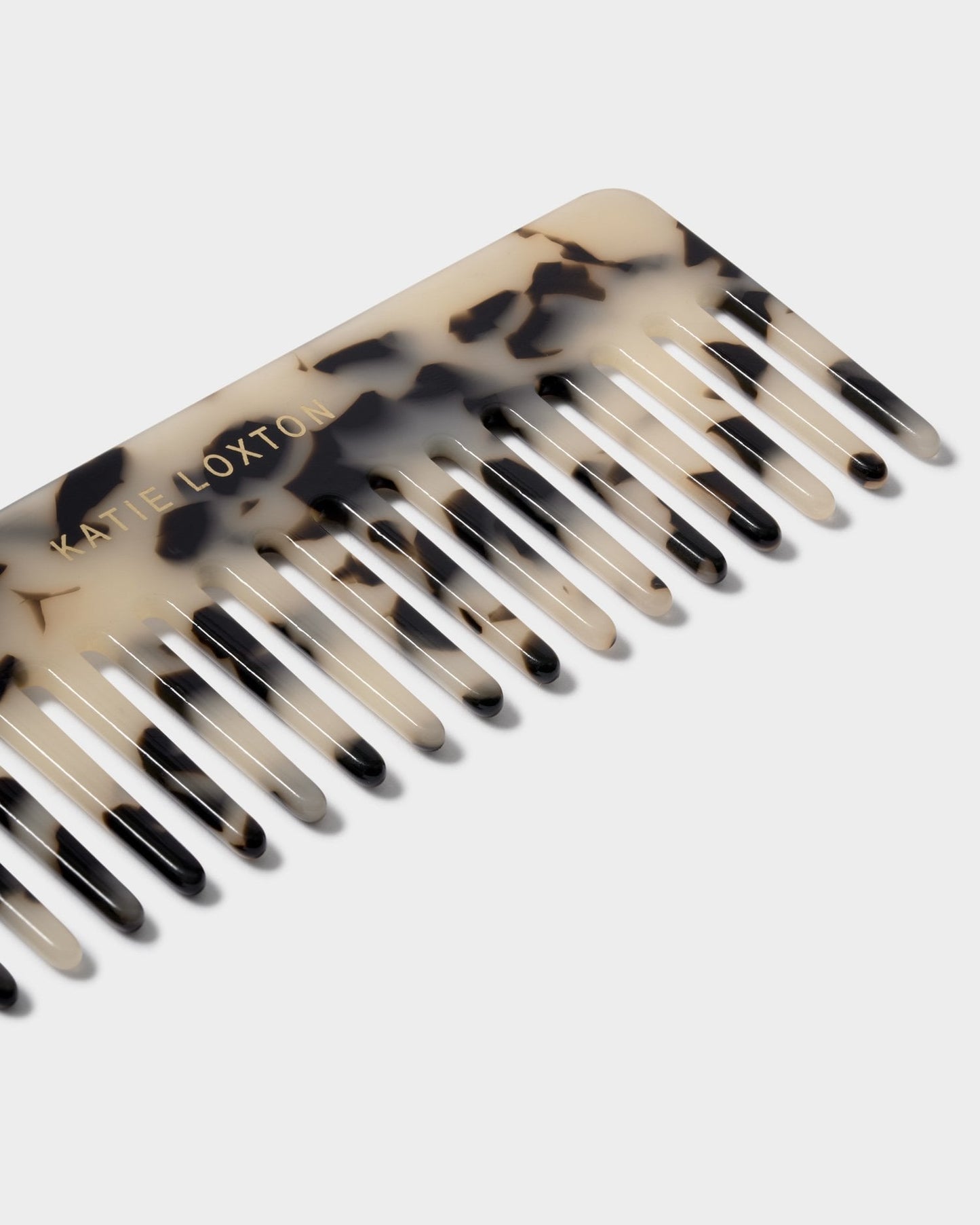 Katie Loxton Hair Comb & Case in Pale Tortoiseshell