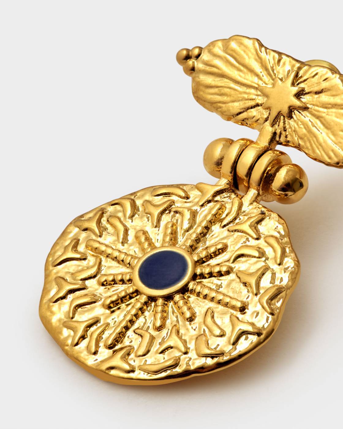 Katie Loxton Midnight Solesi Waterproof Gold Earrings