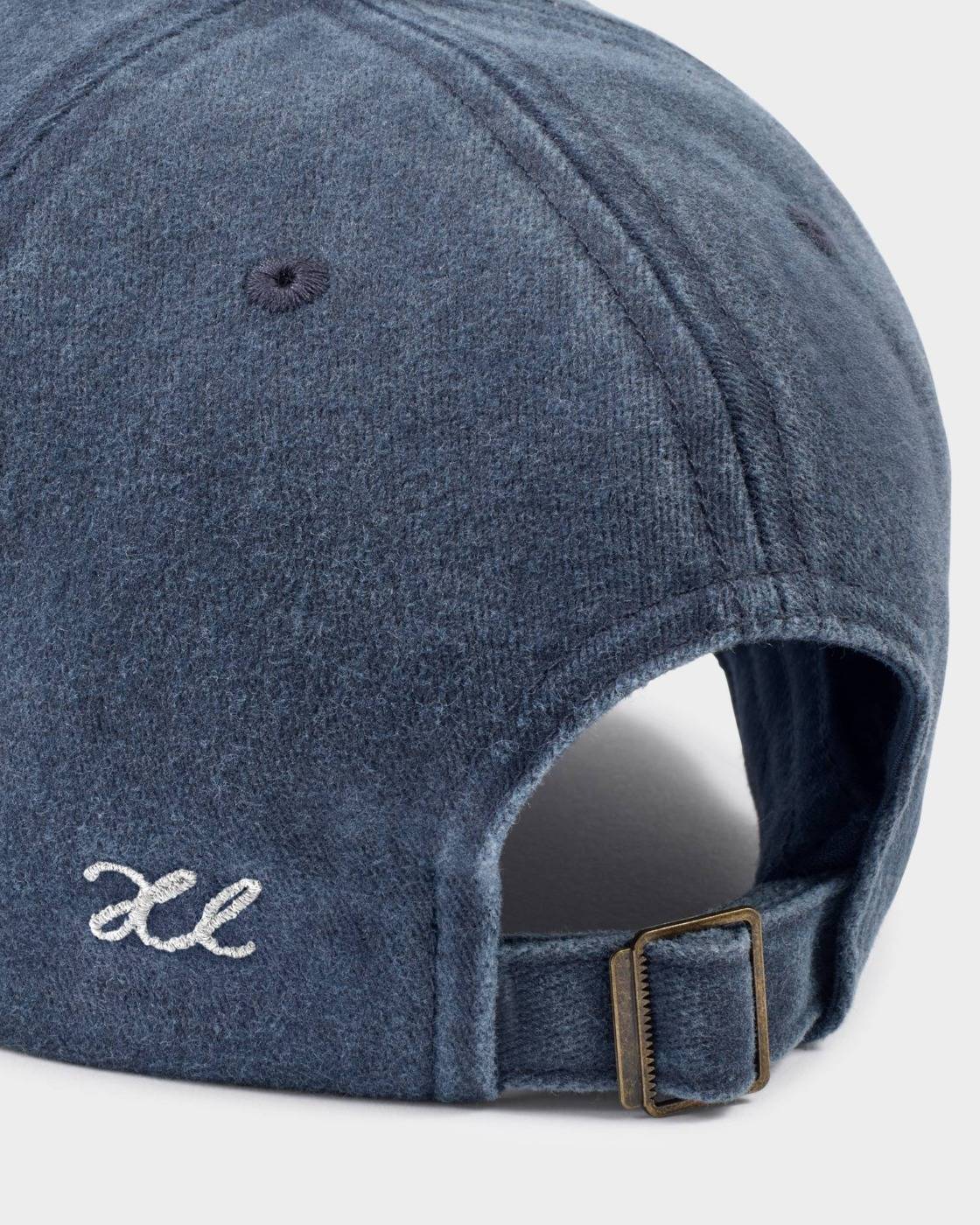 Katie Loxton 'Slow Sunday Club' Embroidered Logo Cap in Navy