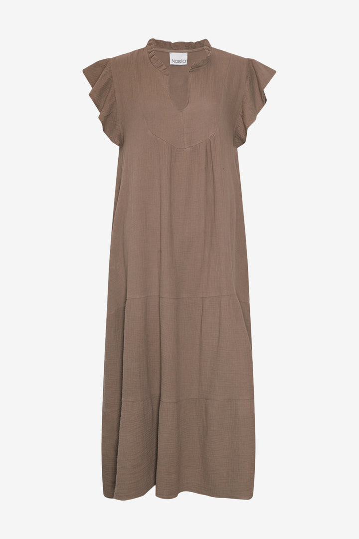 Noella Laurel Dress in Timber Brown