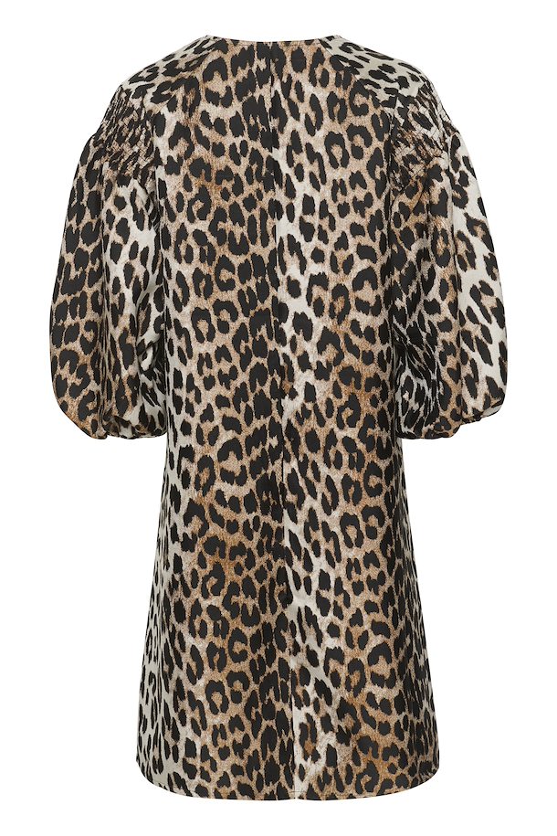 Soaked in Luxury Chiba Eteri Dress in Leopard Pattern