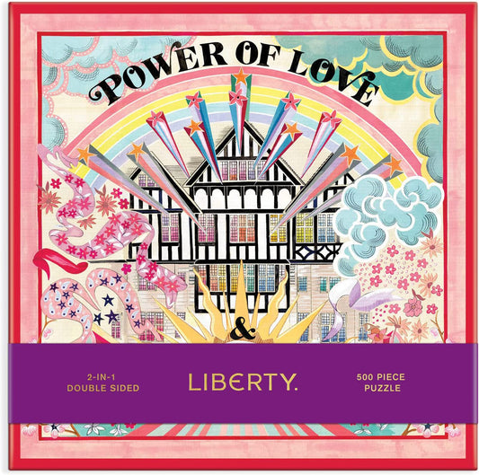 Liberty Power of Love 500-Piece Double Sided Jigsaw Puzzle