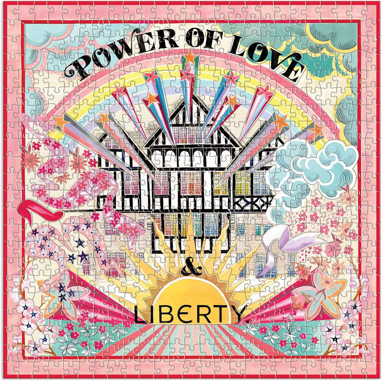 Liberty Power of Love 500-Piece Double Sided Jigsaw Puzzle