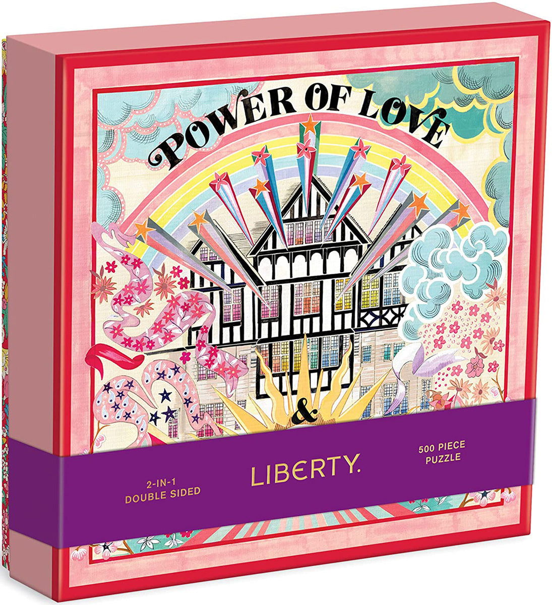 Liberty Power of Love 500-Piece Double Sided Jigsaw Puzzle