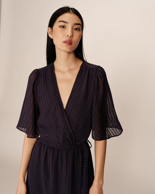Grace & Mila Perse Dress in Marine