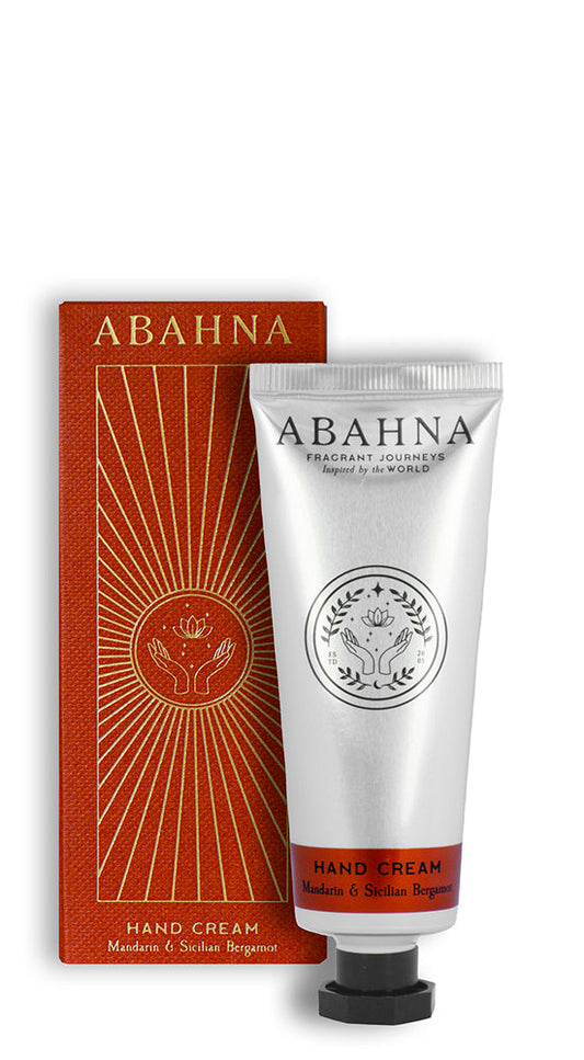 Abahna Mandarin & Sicilian Bergamot Hand Cream 50ml 