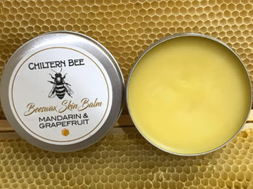 soothing skin balm made from  natural ingredients and with mandarin and grapefruit cold pressed oils