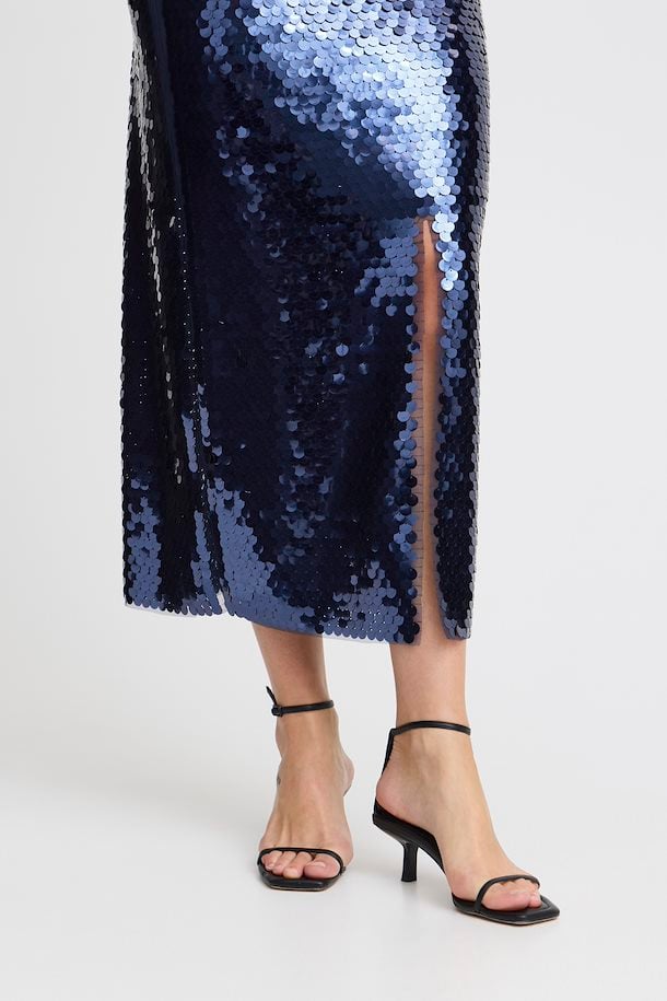 Ichi Pennie Skirt in Maritime Blue