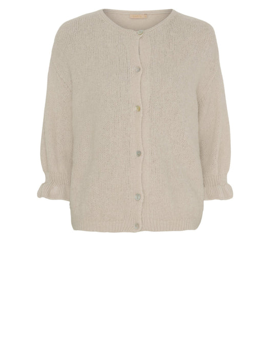 Marta Du Chateau Juliana Cardigan in Beige