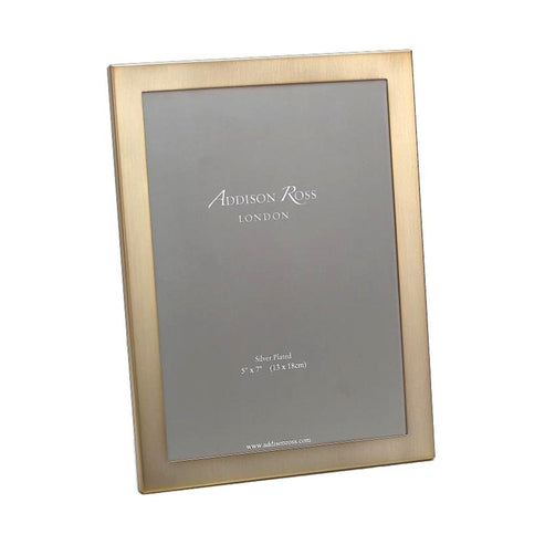 Addison Ross Matte Gold Frame with Squared Corners 5x7