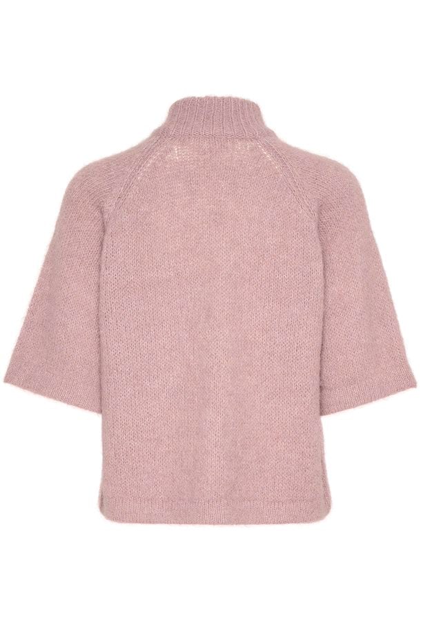 KAFFE Emilie Knit Pullover in Mesa Rose Melange