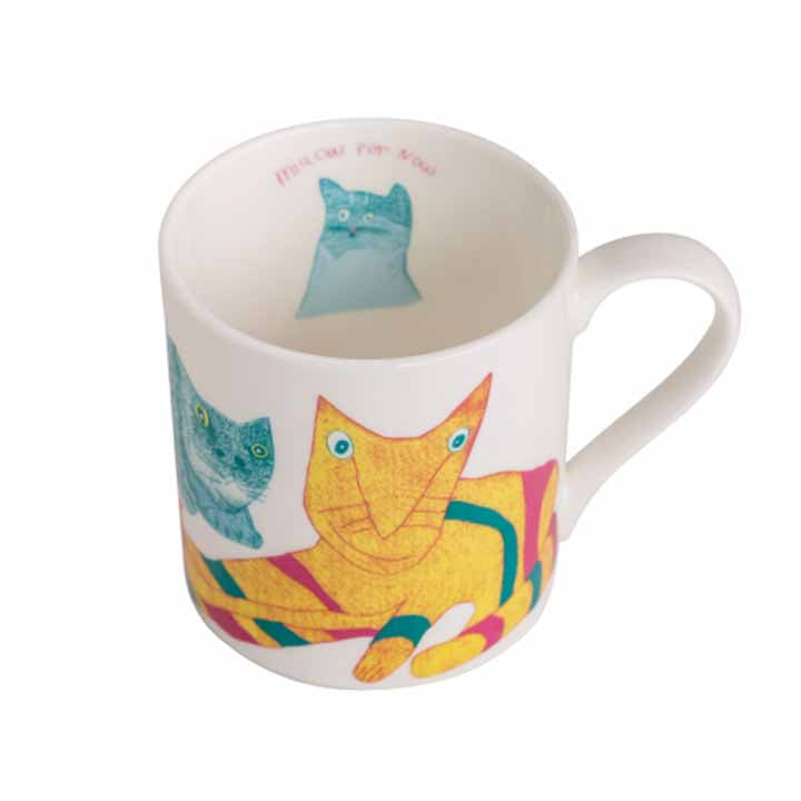 Miaow for Now China Mug from Arthouse Unlimited