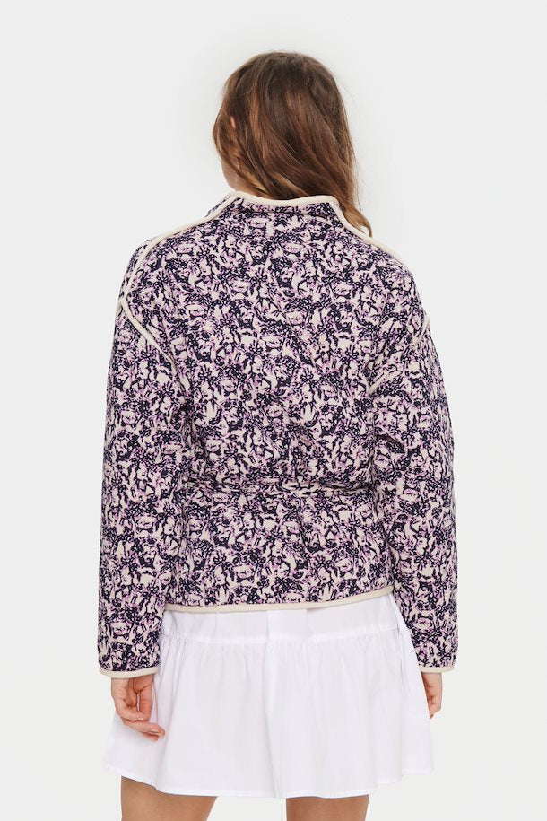 Saint Tropez Jacket in Mulberry Soft Focus