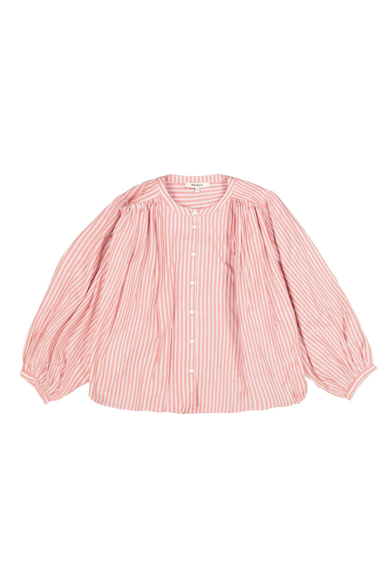 Garcia Long Sleeved Shirt in Dusty Pink