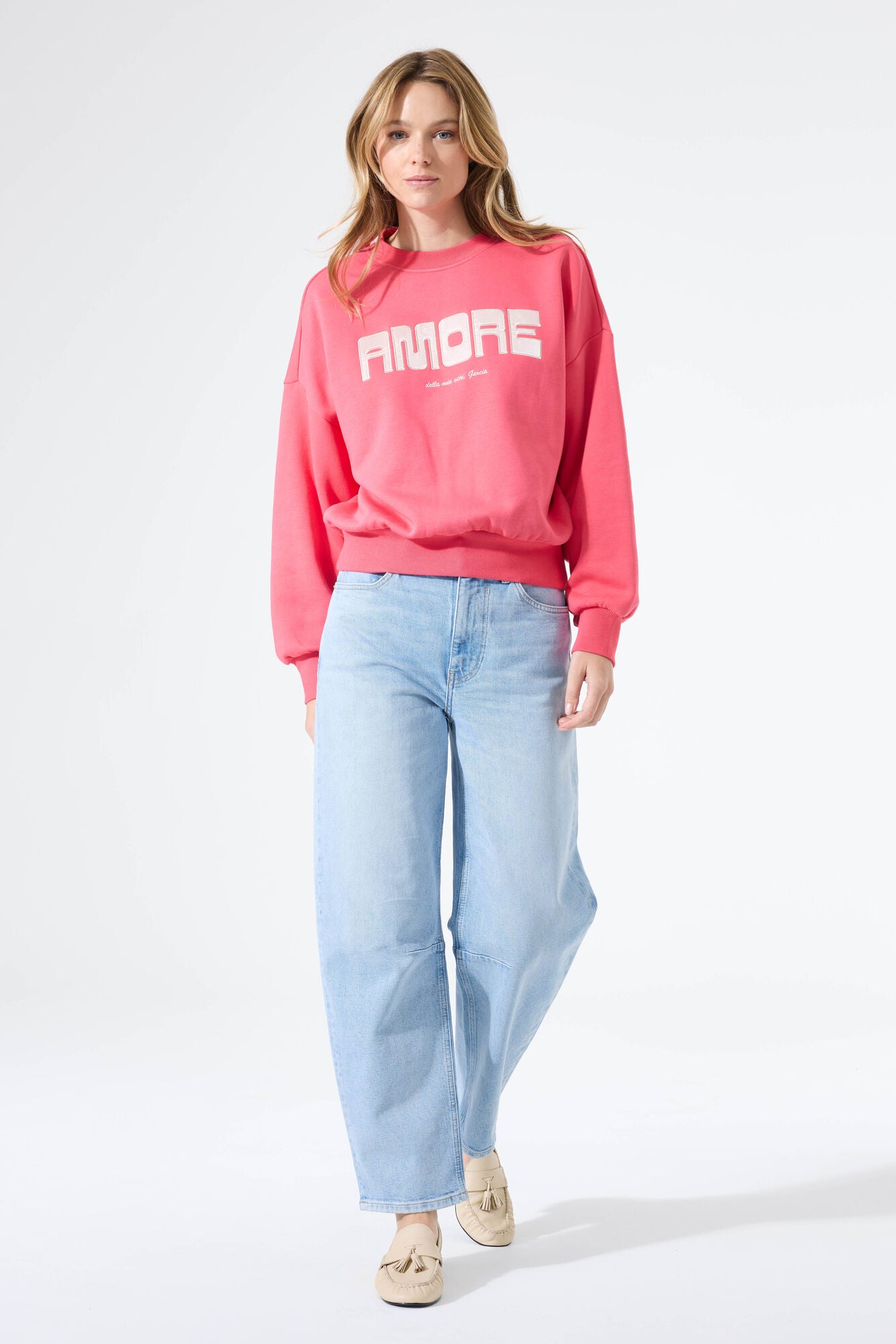 Garcia Amore Sweater in Rose Garden