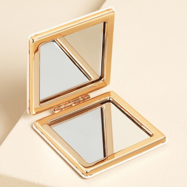 Oh Hello Lovely You Bow Compact Mirror